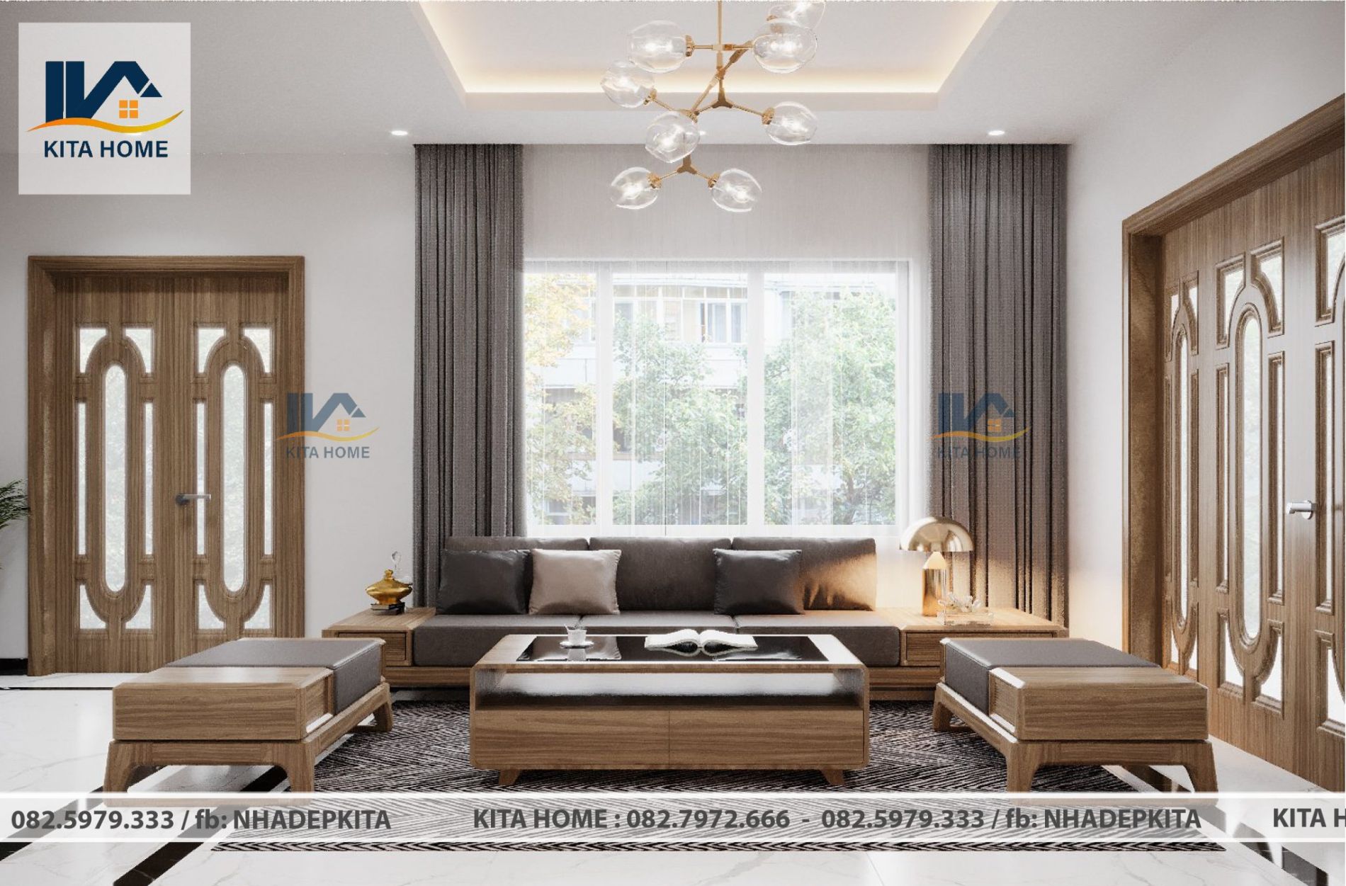 Thiết kế nội thất biệt thự