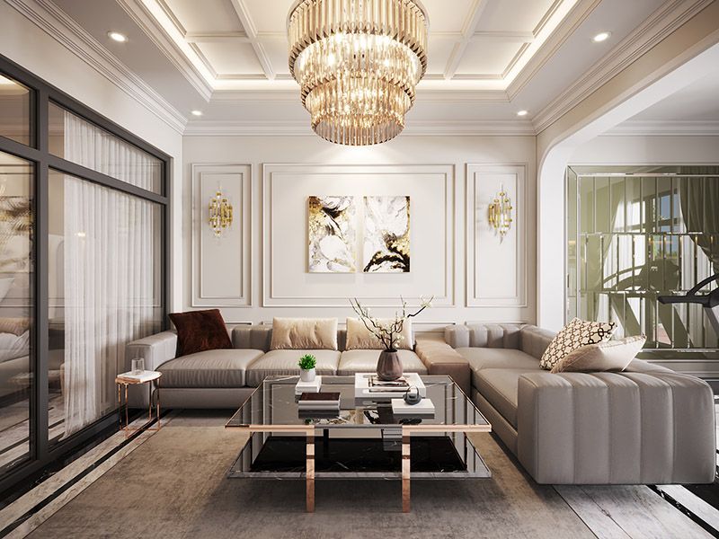 Thiết kế nội thất biệt thự