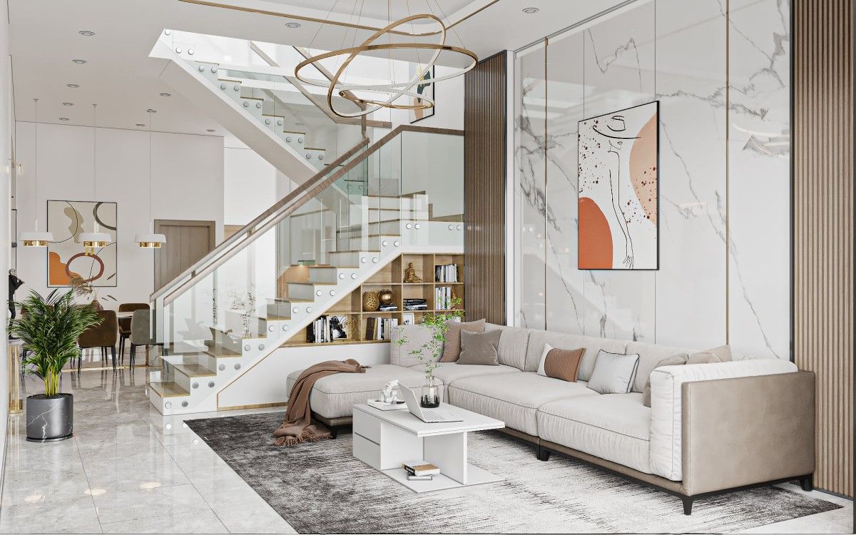 Thiết kế nội thất nhà phố