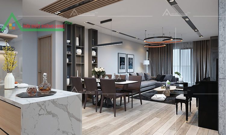 Thiết kế nội thất biệt thự Vinhomes Riverside