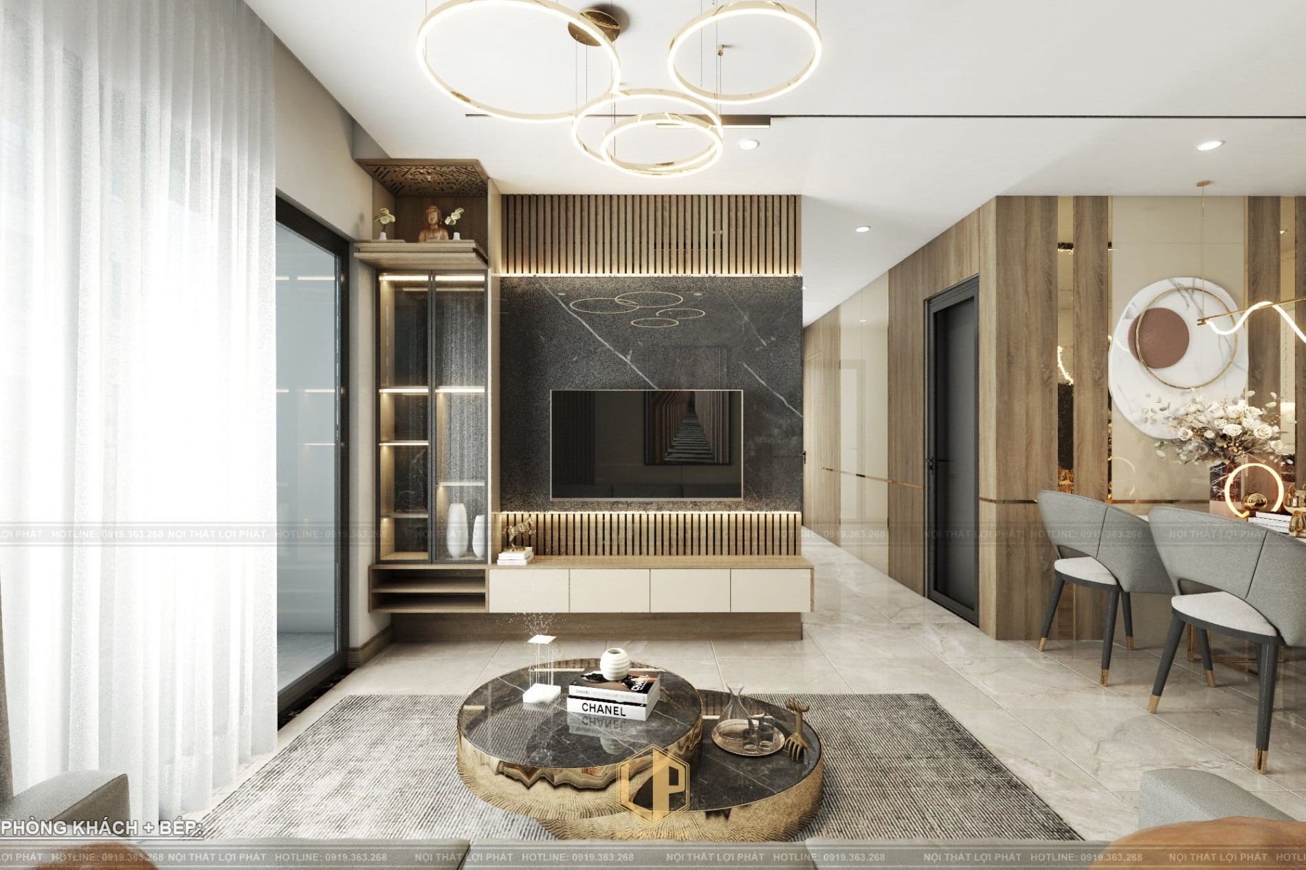 Thiết kế nội thất căn hộ chung cư