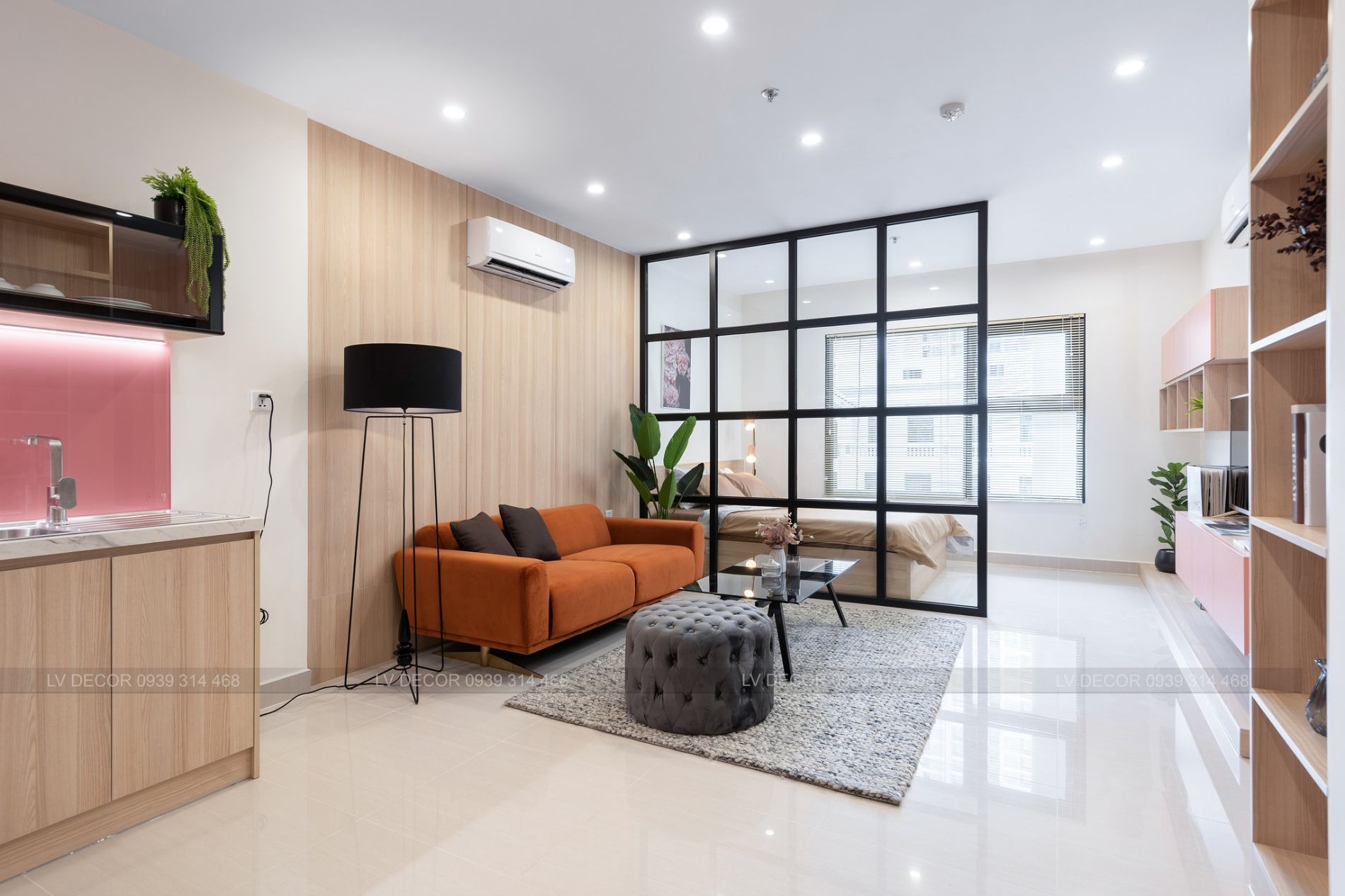 Thiết kế thi công nội thất căn studio