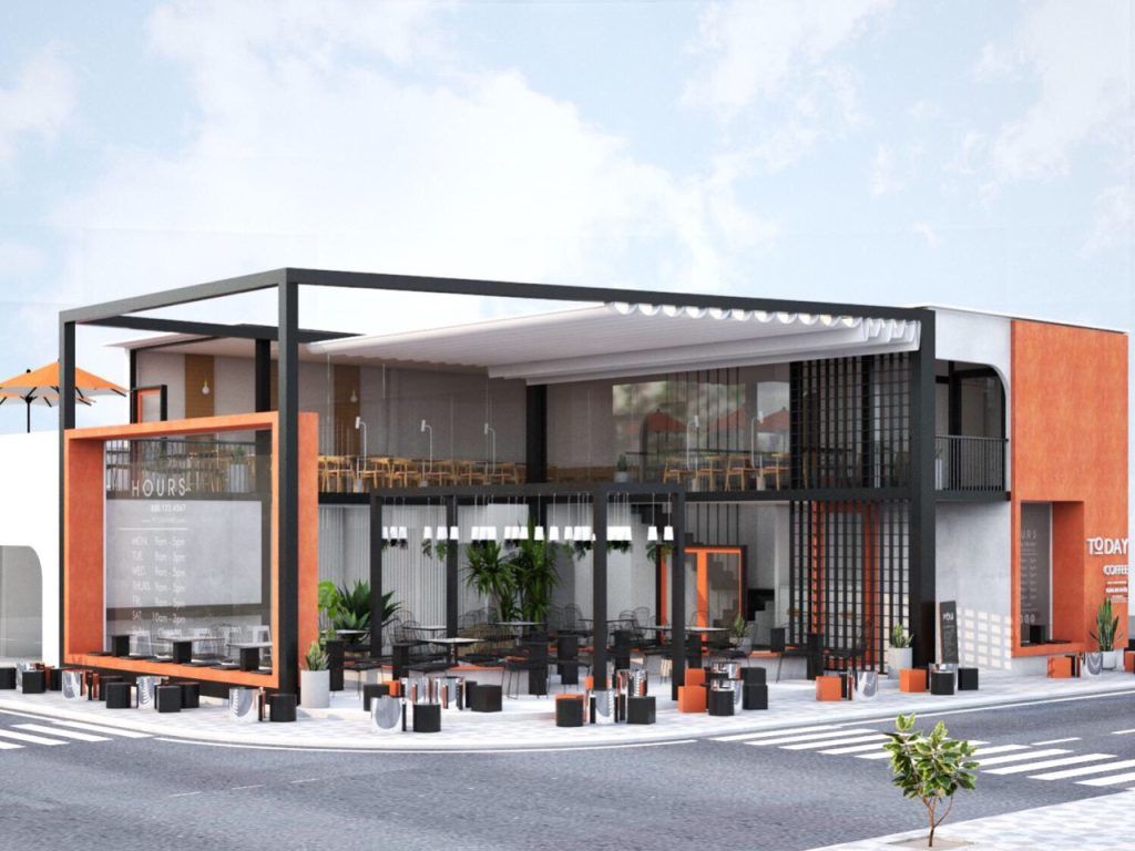Thiết kế nội thất quán cà phê