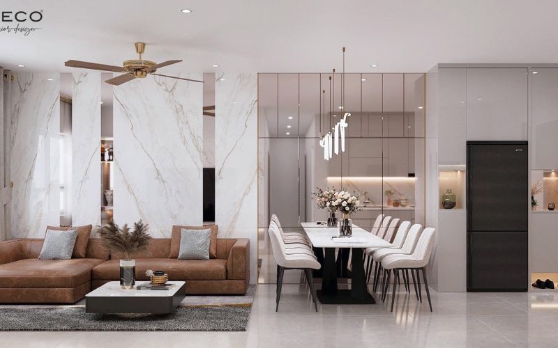 Thiết kế nội thất căn hộ Topaz City