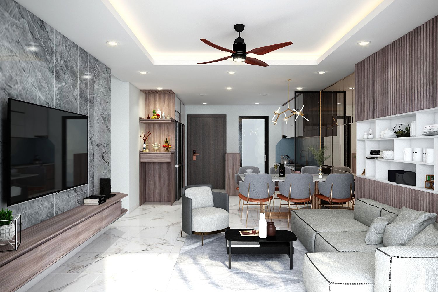 Thiết kế nội thất căn hộ