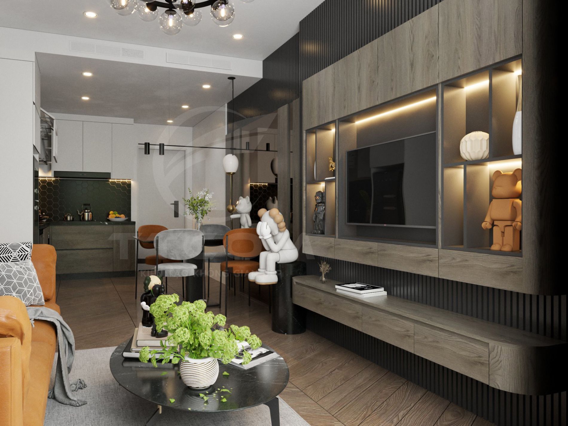 Thiết kế nội thất căn hộ chung cư