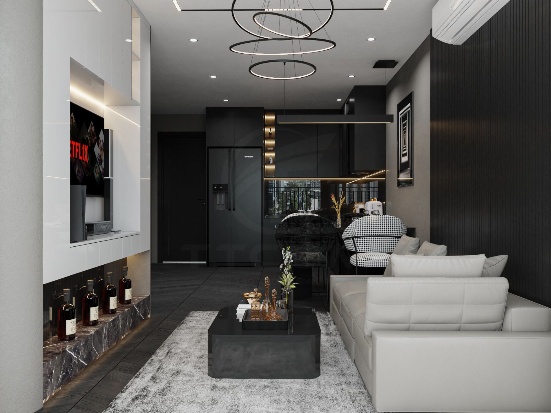 Thiết kế thi công nội thất chung cư