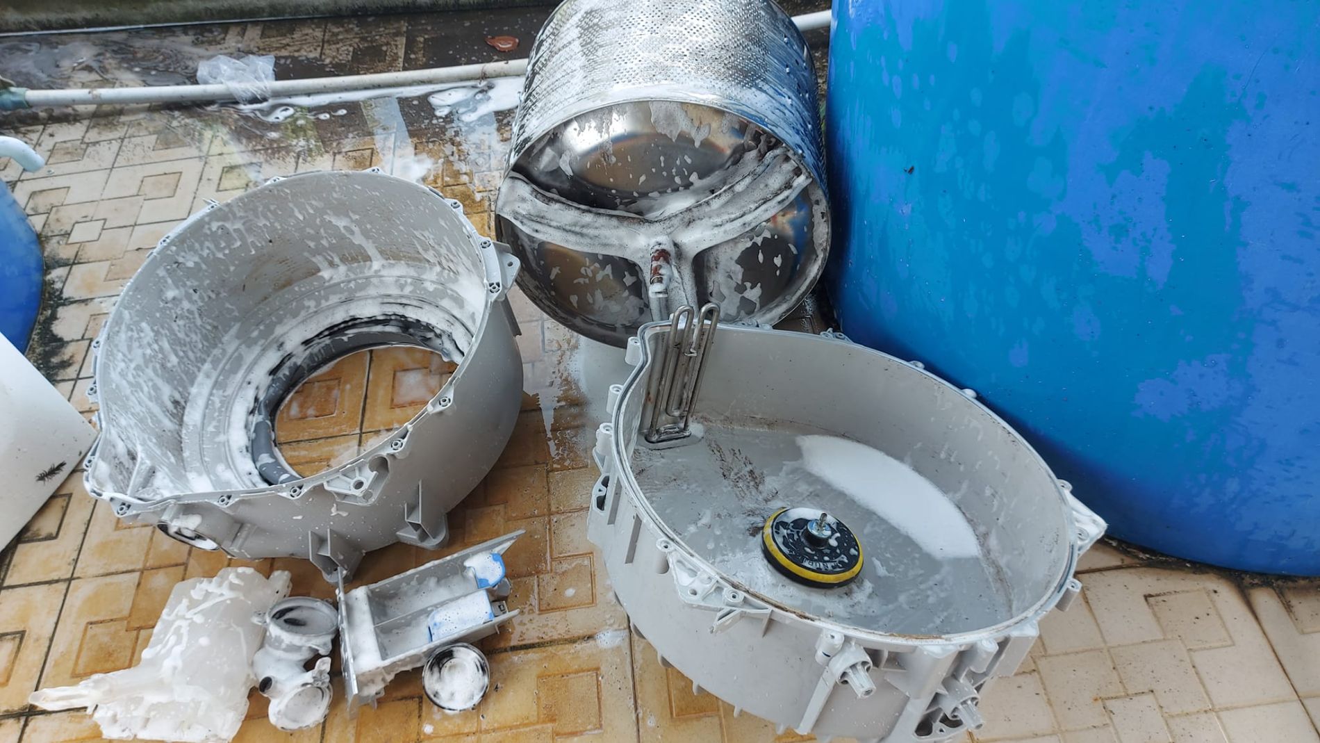 Vệ sinh máy giặt