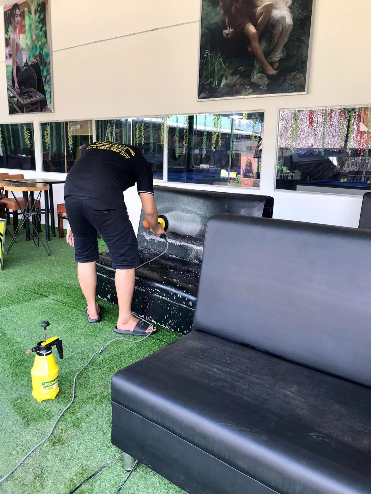 Giặt ghế sofa