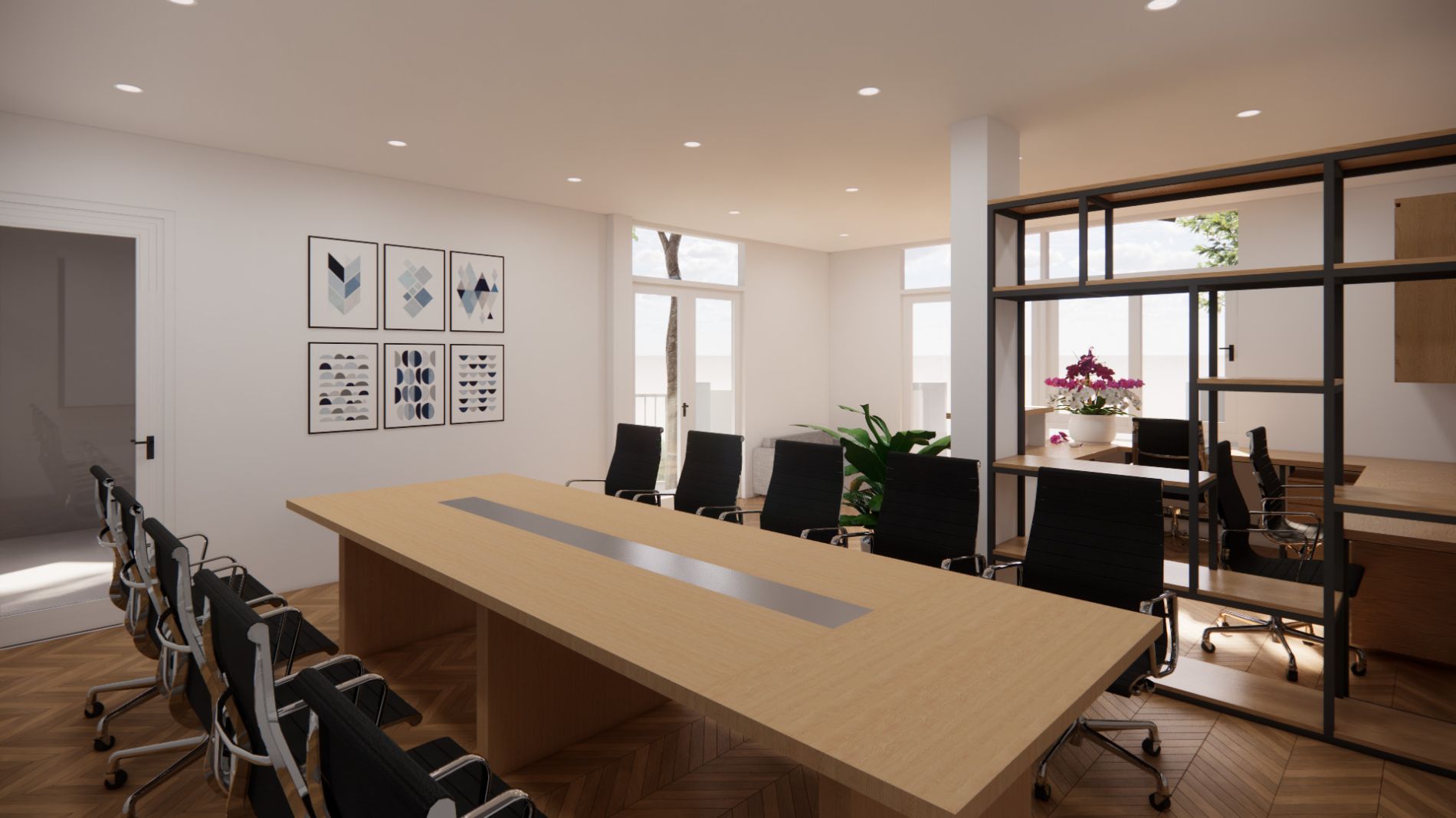 Thiết kế nội thất văn phòng