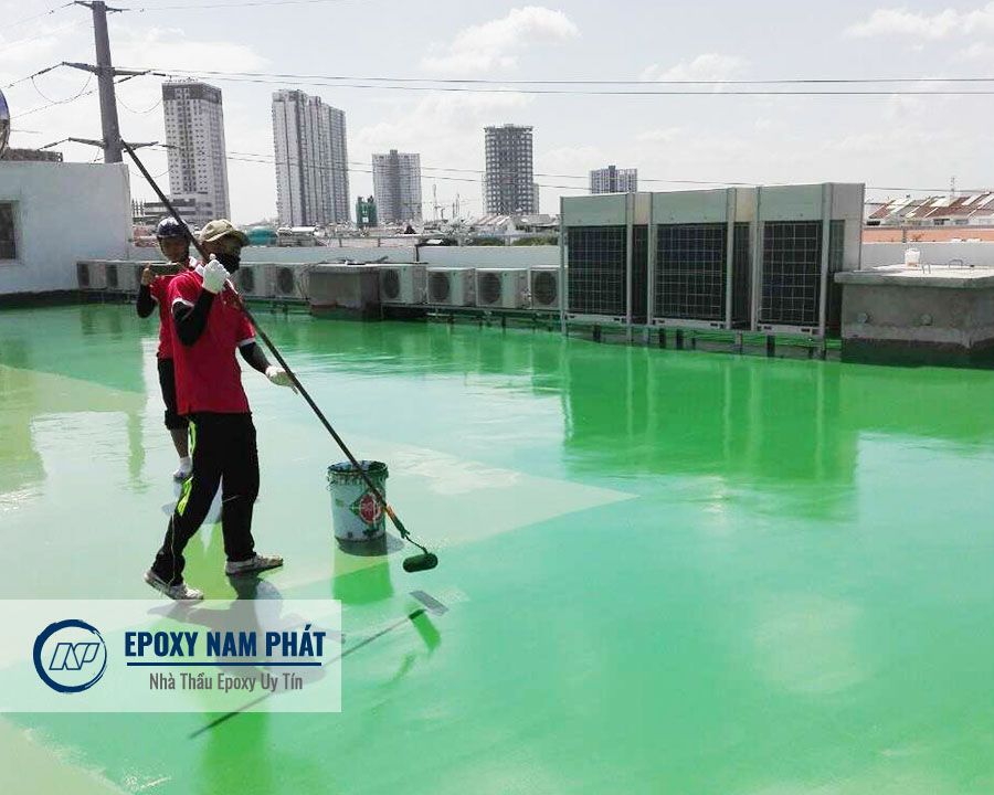  Thi công sơn epoxy