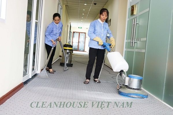 Vệ sinh tòa nhà