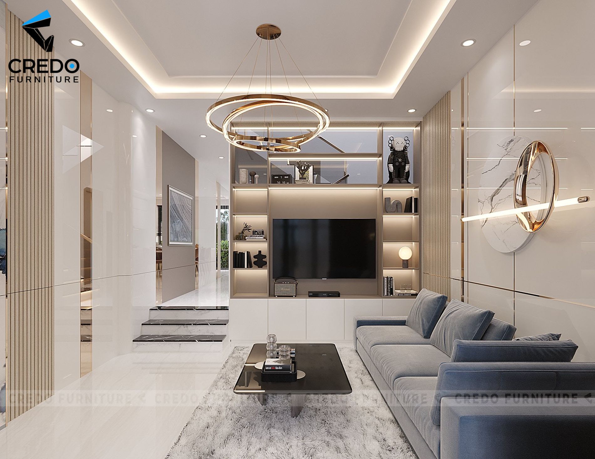 Thiết kế nội thất biệt thự