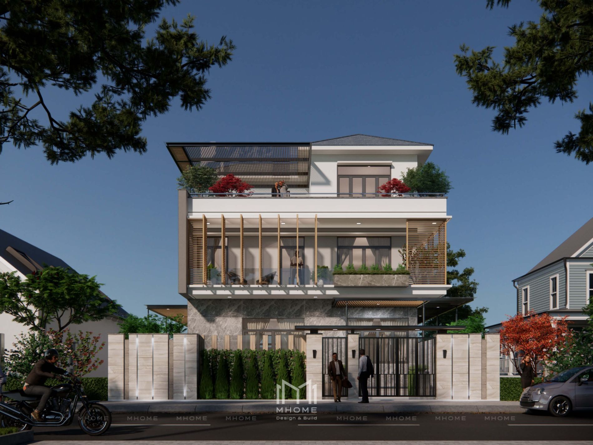 BIỆT THỰ KDC THẾ KỶ 21