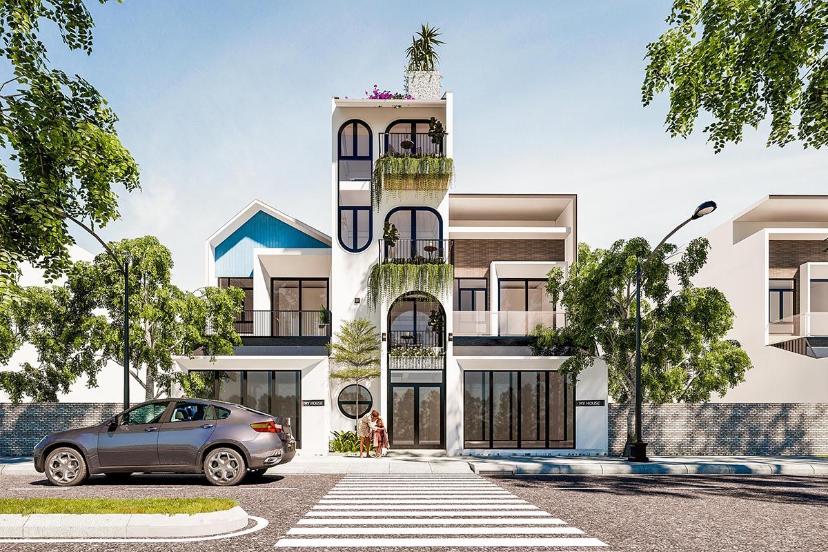 Thiết kế thi công nhà phố