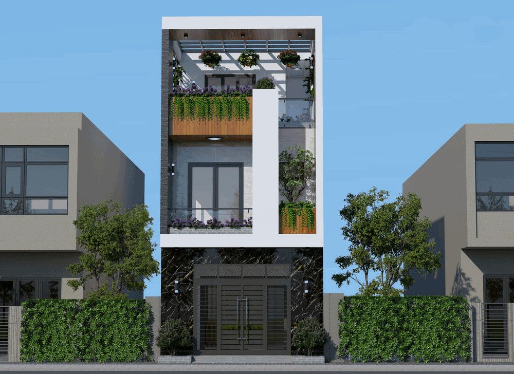 Thiết kế thi công nhà phố