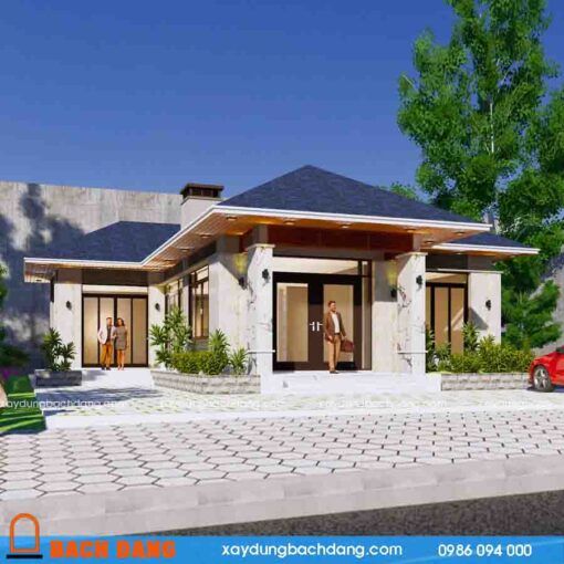 Nhà cấp 4 mái Nhật