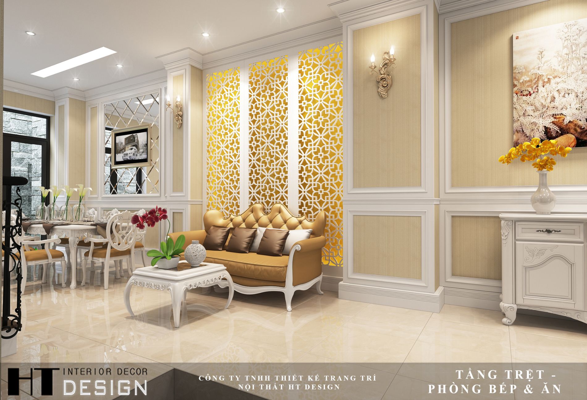 THIẾT KÊ NỘI THẤT BIỆT THỰ HÀ ĐÔ VILLAS