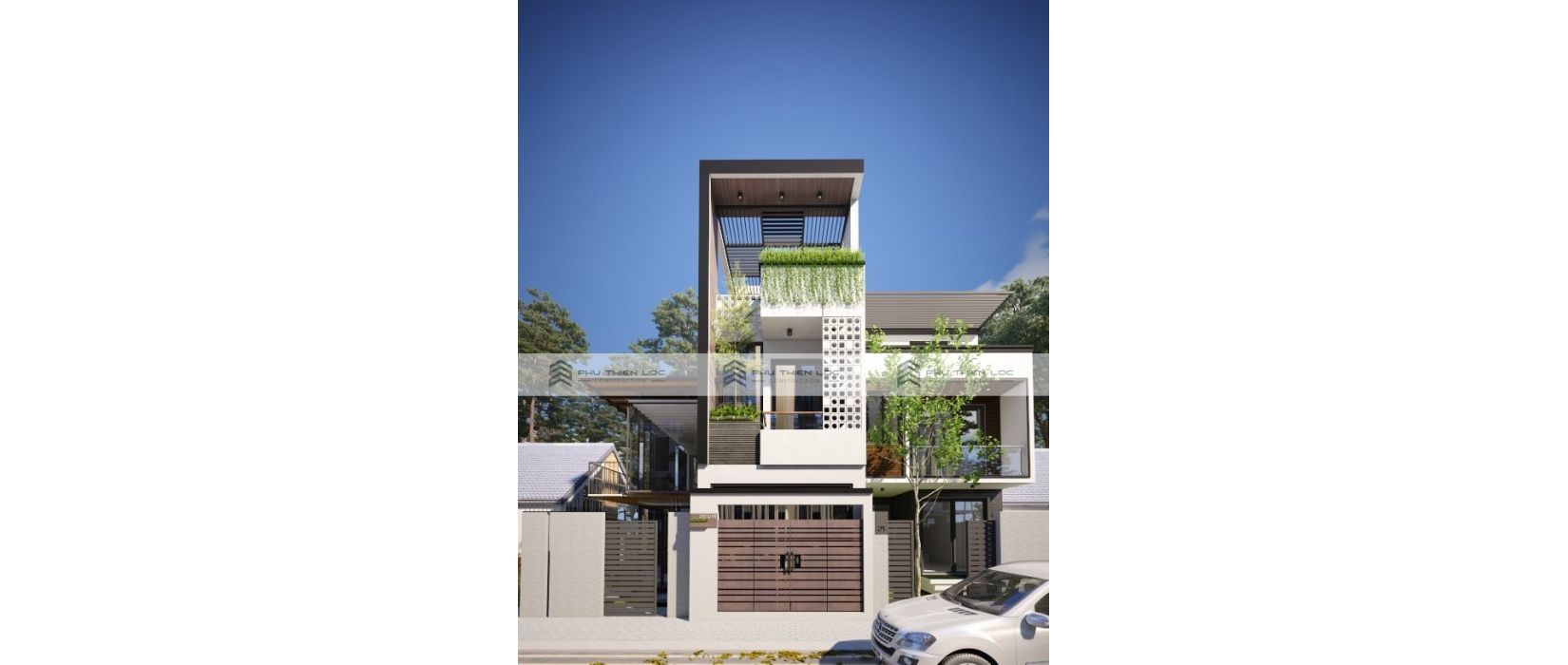 Thiết kế thi công nhà phố 