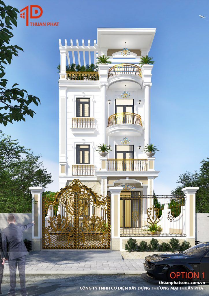 Nhà phố tân cổ điển
