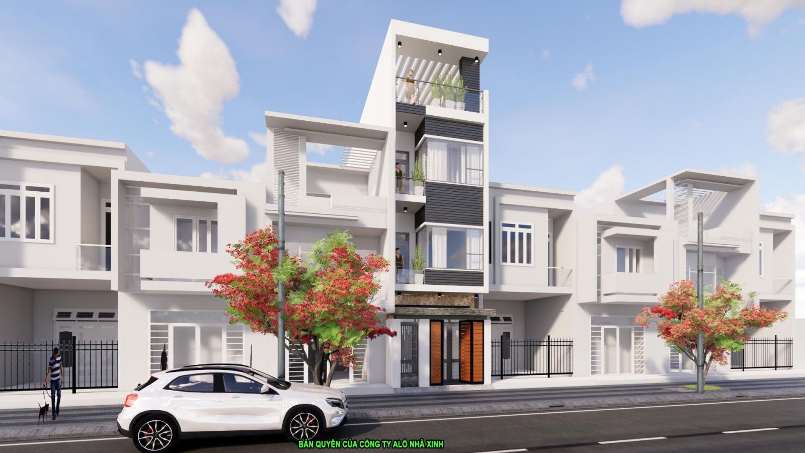 Thiết kế thi công nhà phố