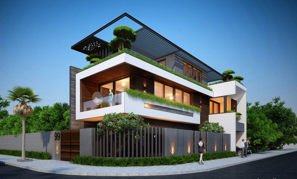 Biệt thự hiện đại