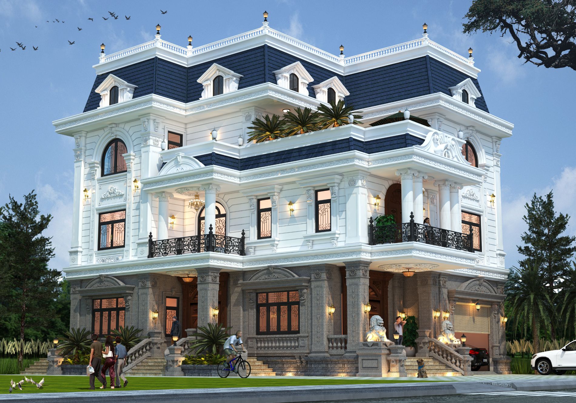 Biệt thự tân cổ điển