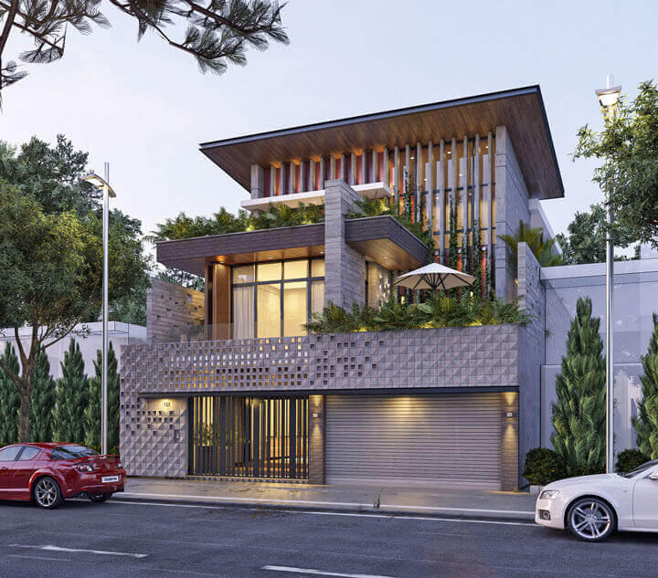 Thiết kế thi công biệt thự