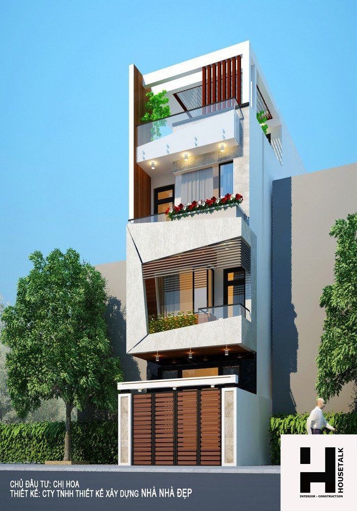 Thiết kế kiến trúc nhà phố