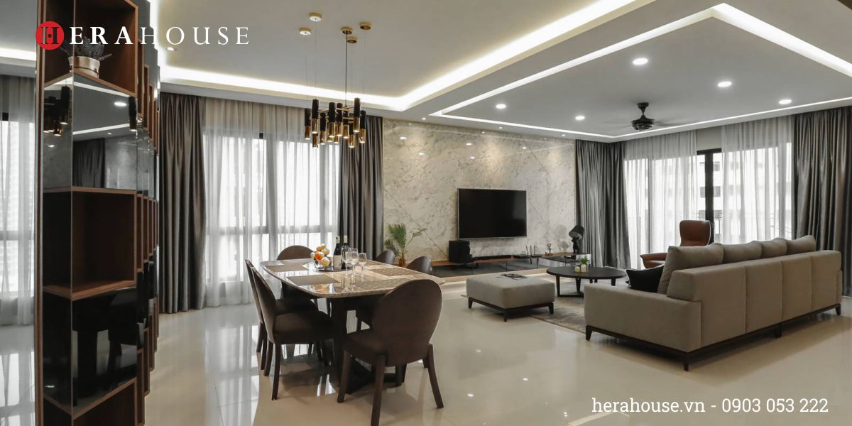 Nội thất căn hộ Modern Apartment