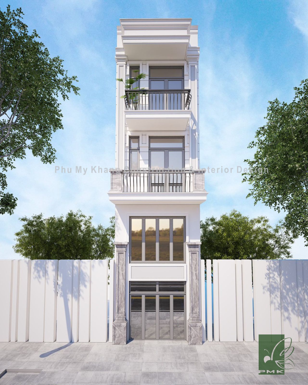 Thiết kế kiến trúc nhà phố