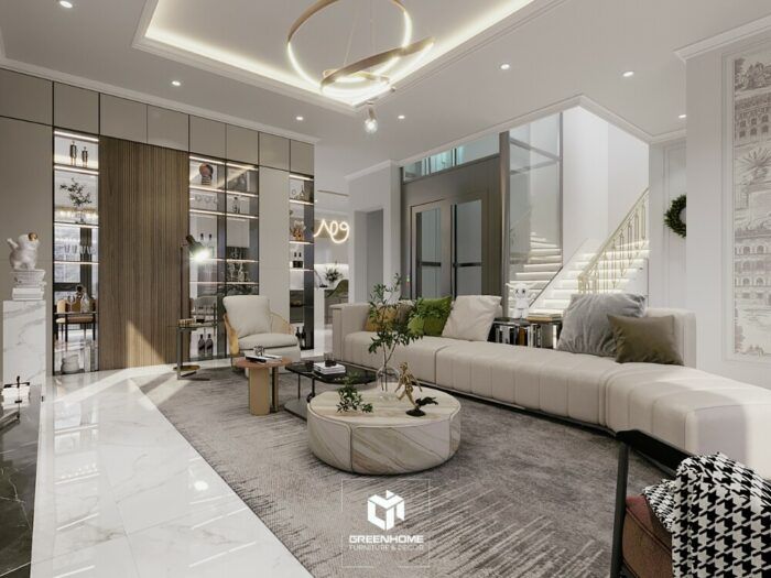 Thiết kế nội thất biệt thự