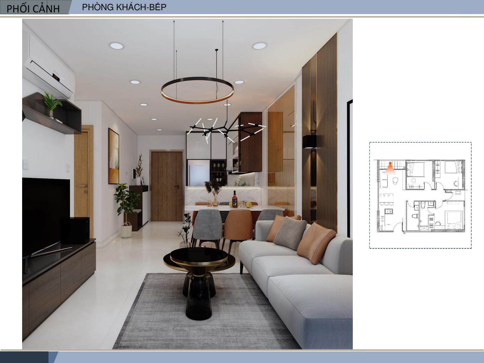 Thiết kế nội thất căn hộ Vinhomes Grand Park