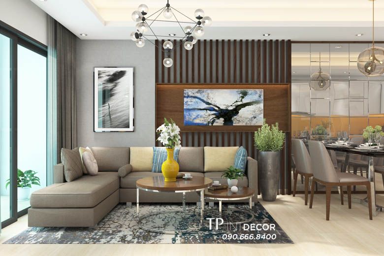 Thiết kế nội thất căn hộ Masteri MOne