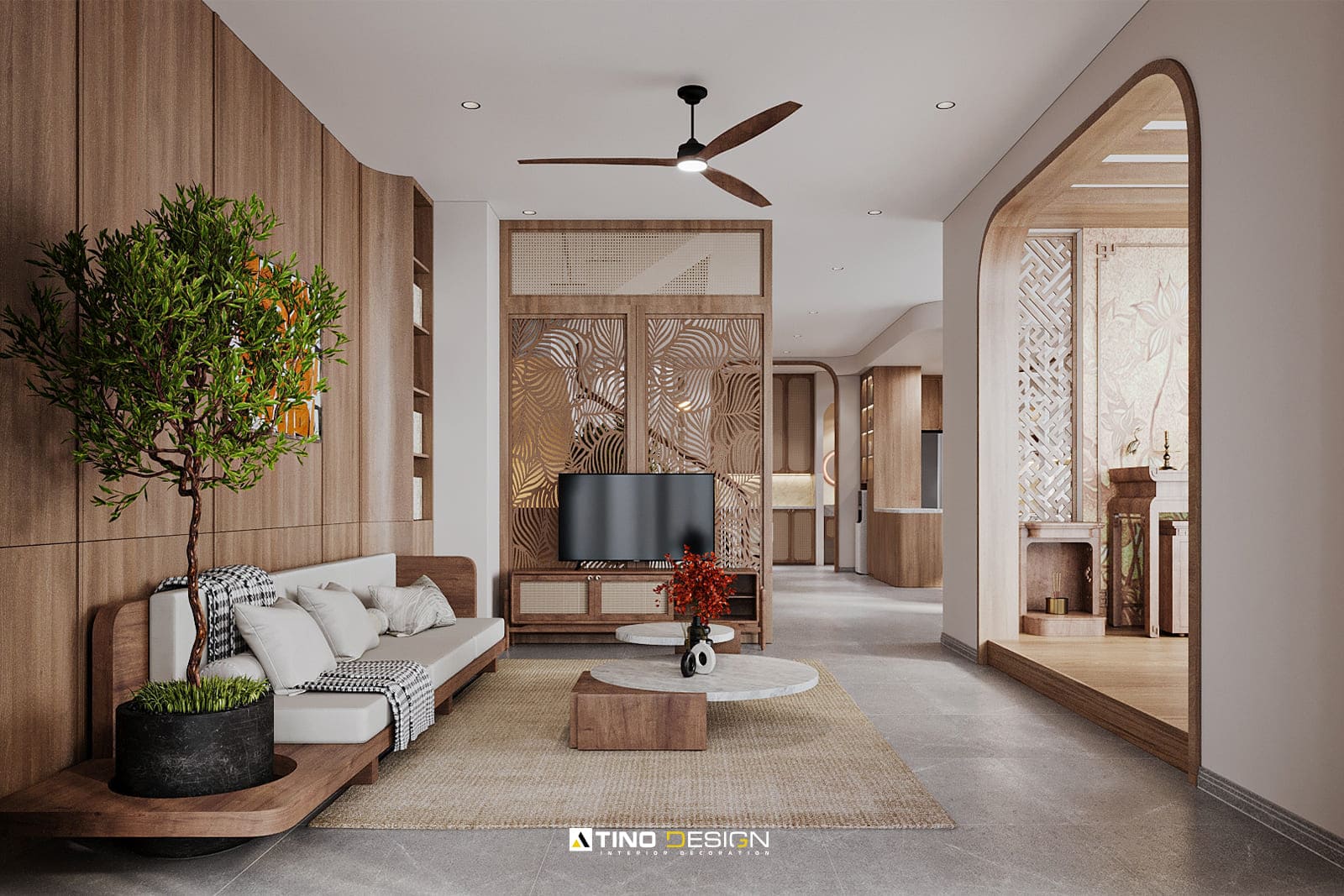 THIẾT KẾ THI CÔNG NỘI THẤT NHÀ PHỐ