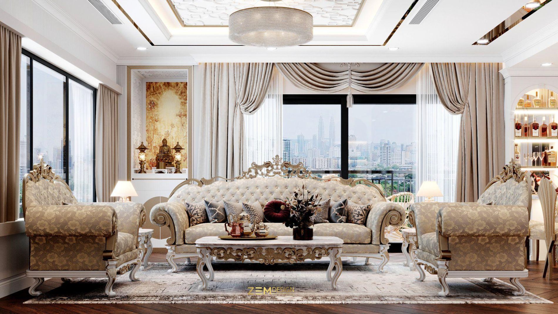 Thiết kế nội thất chung cư New City