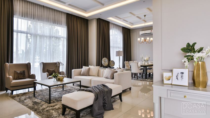 Thiết kế nội thất biệt thự