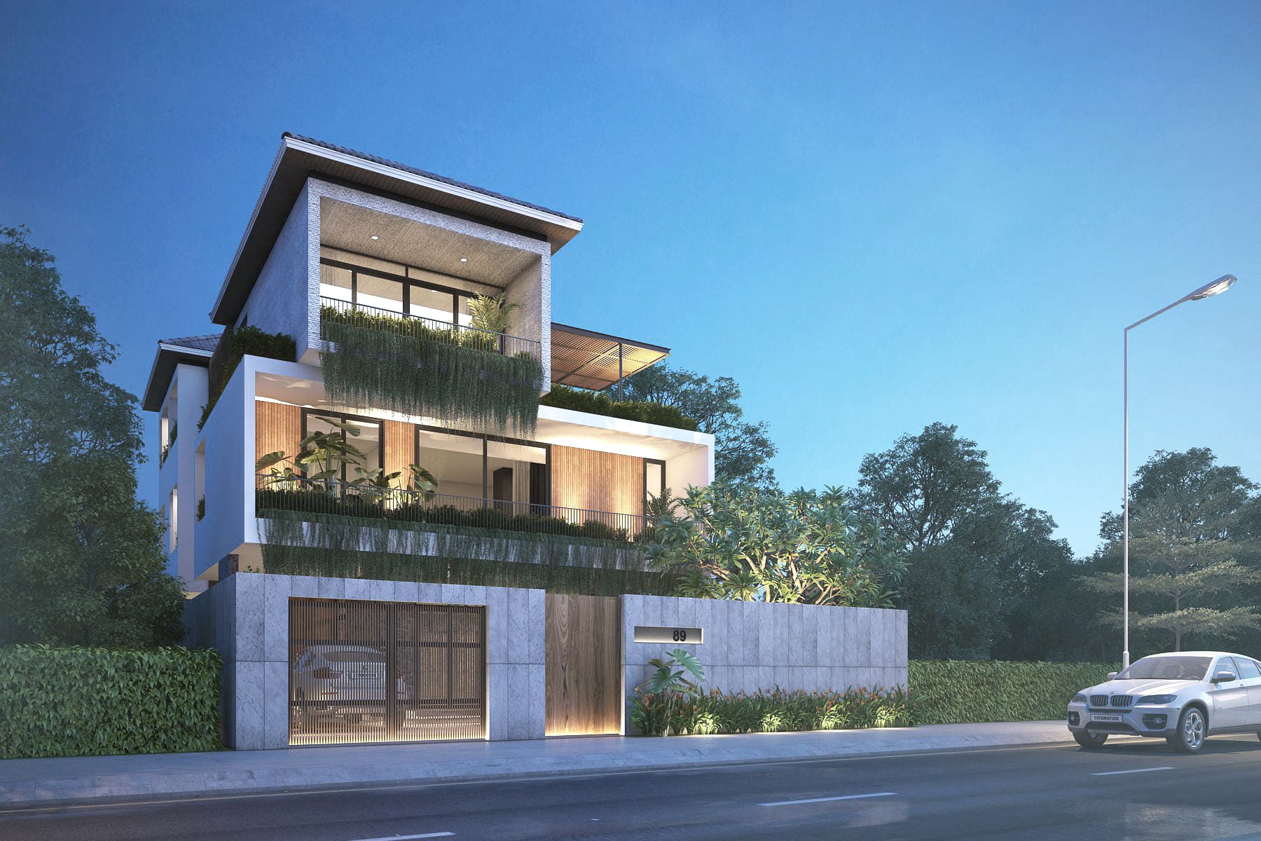 Thiết kế kiến trúc biệt thự