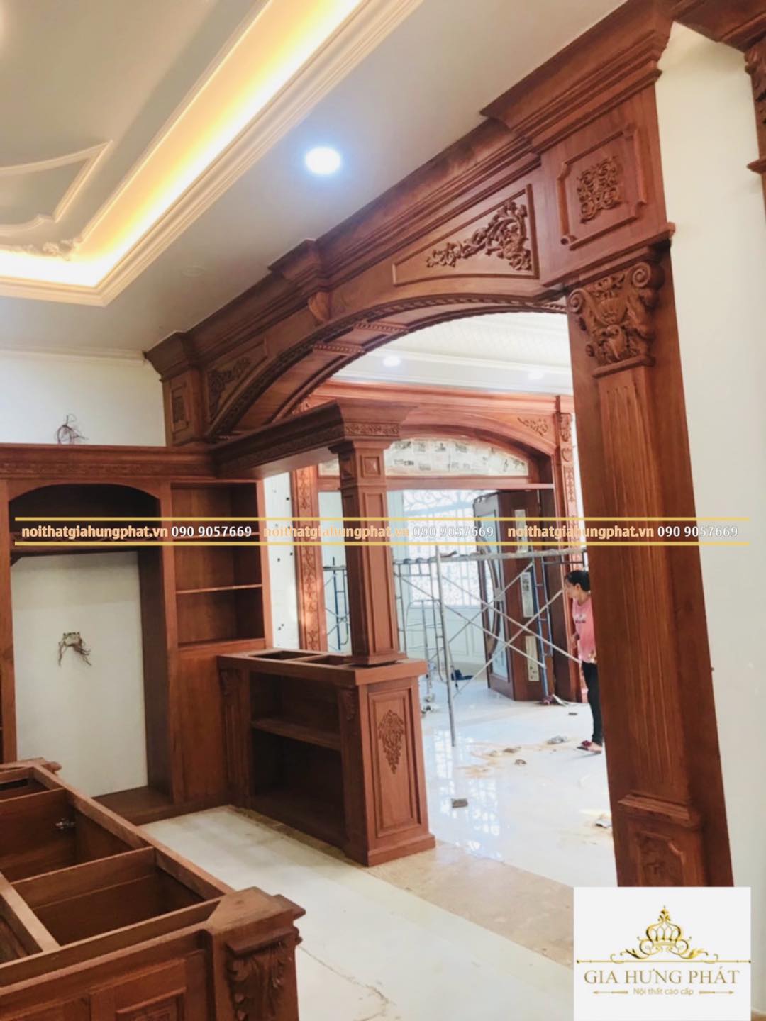 THI CÔNG NỘI THẤT GỖ