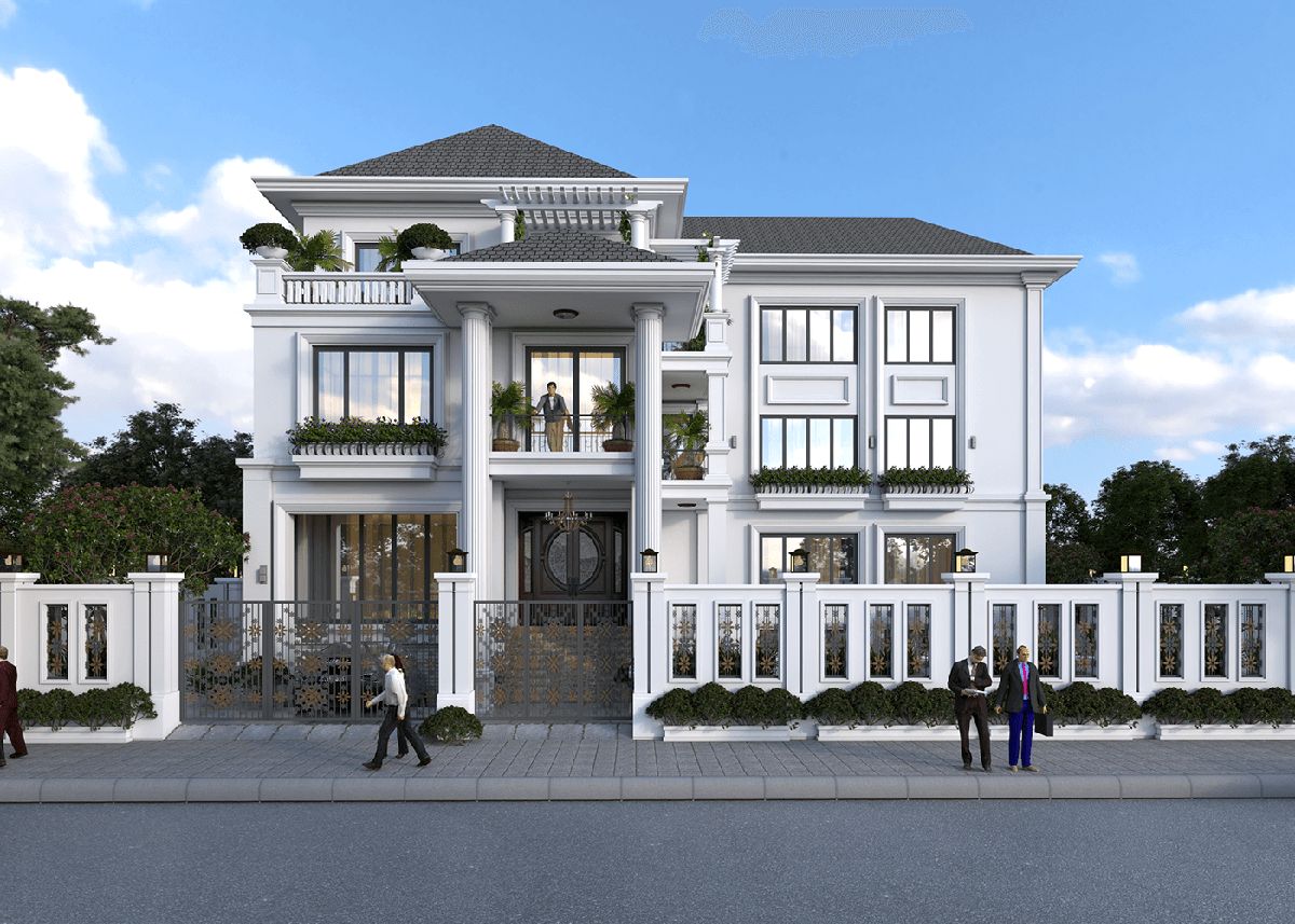 Thiết kế kiến trúc biệt thự