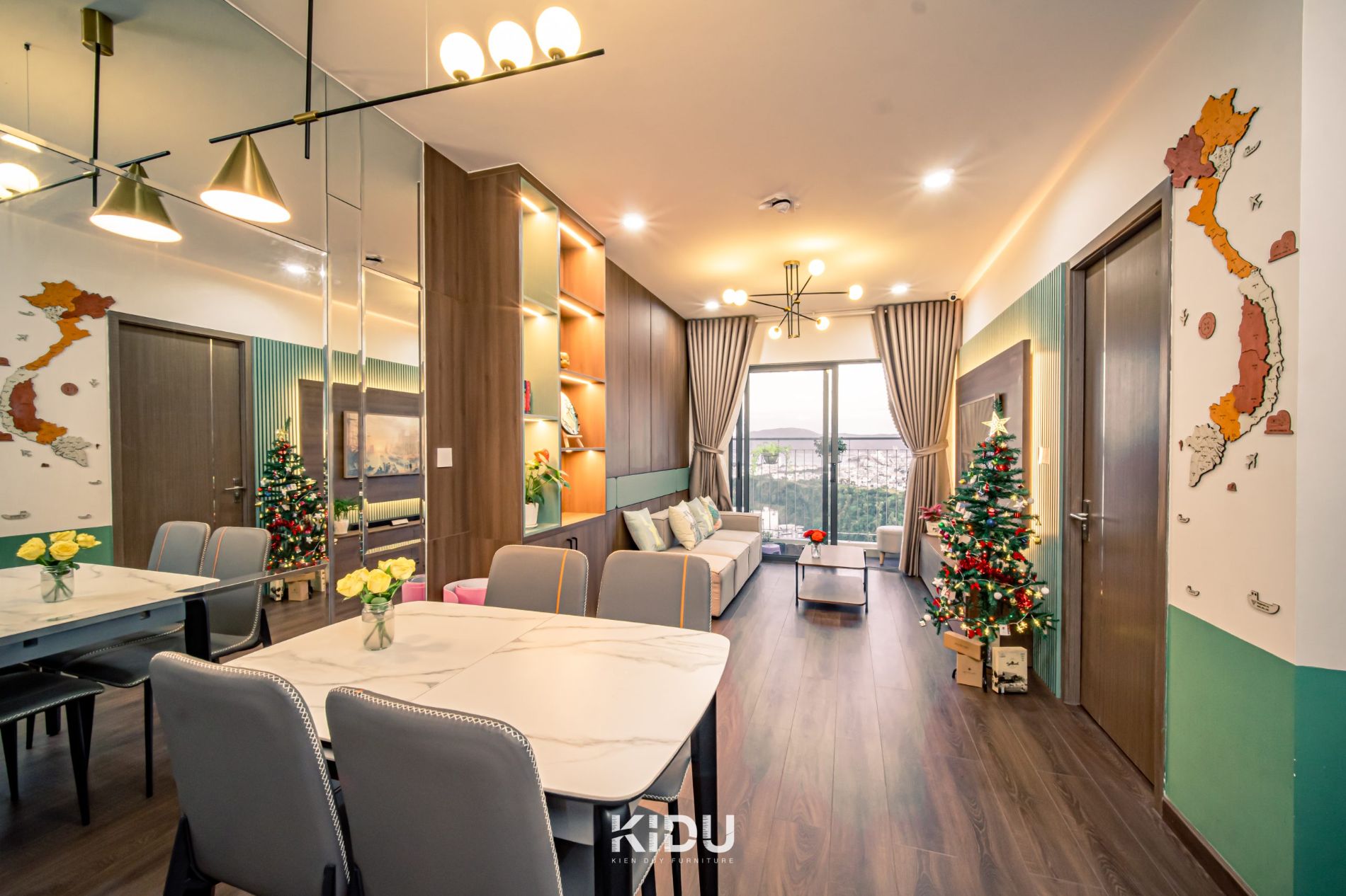 Nội thất căn hộ Ecolife Riverside