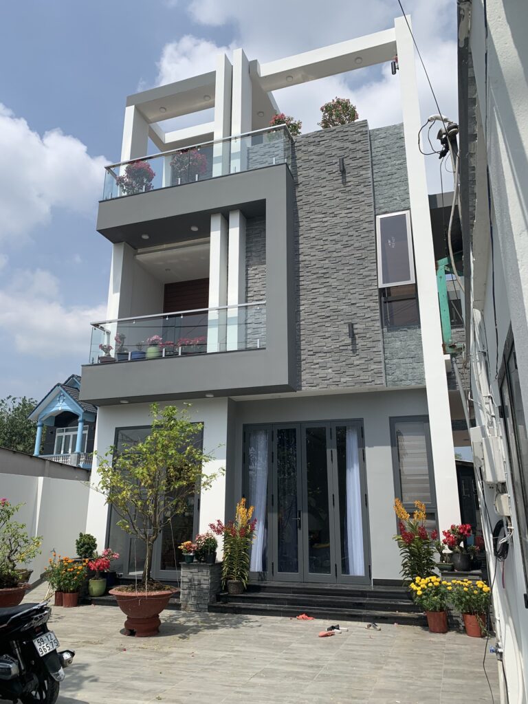 Thiết kế thi công nhà phố