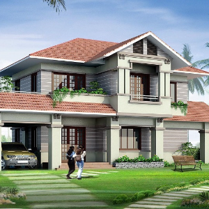 Thiết kế biệt thự 2 tầng