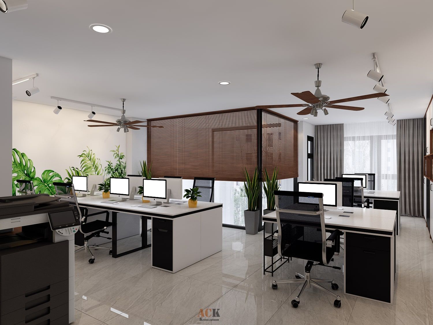Thiết kế nội thất văn phòng