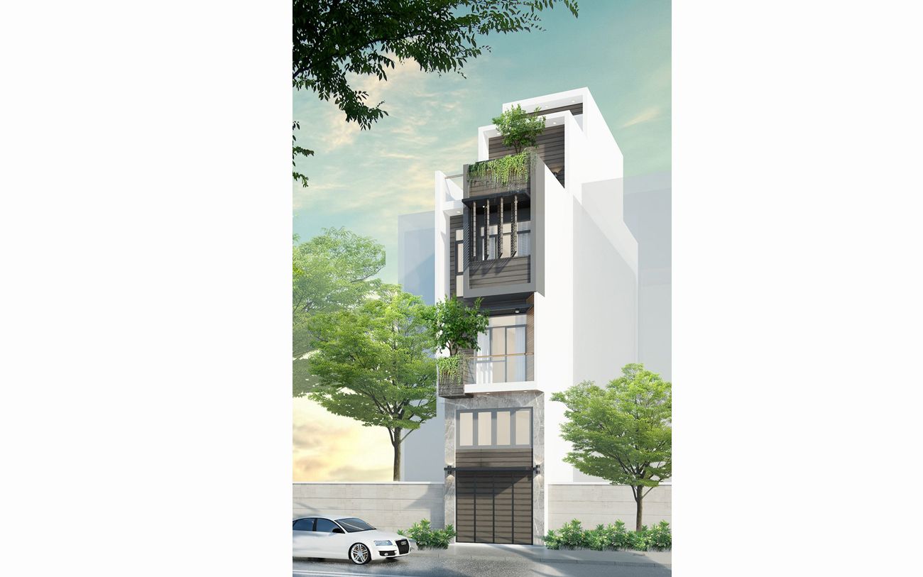 Thiết kế kiến trúc nhà phố