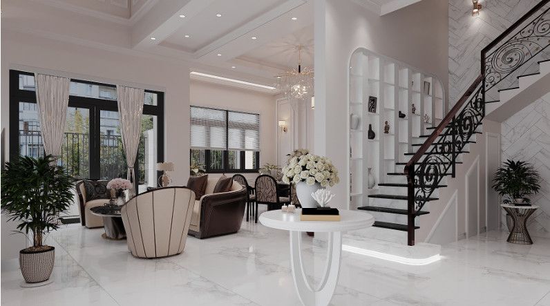 Thiết kế nội thất biệt thự