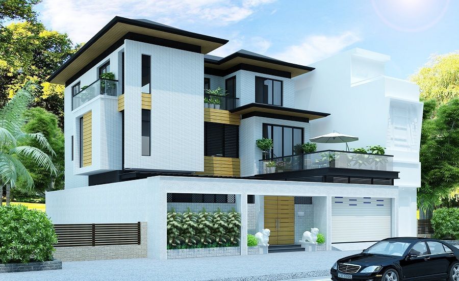 Thiết kế kiến trúc biệt thự
