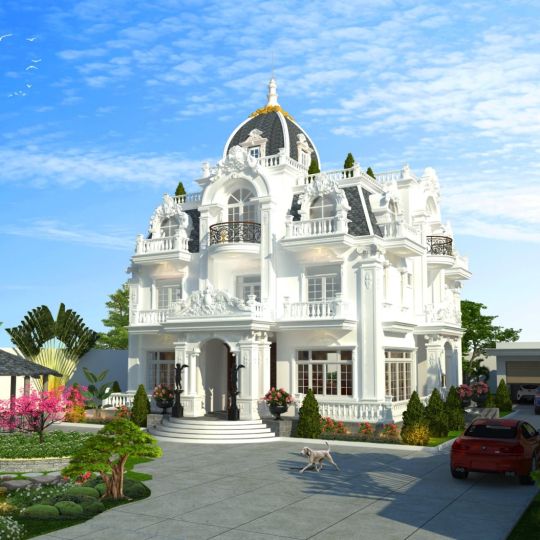 Thiết kế kiến trúc biệt thự