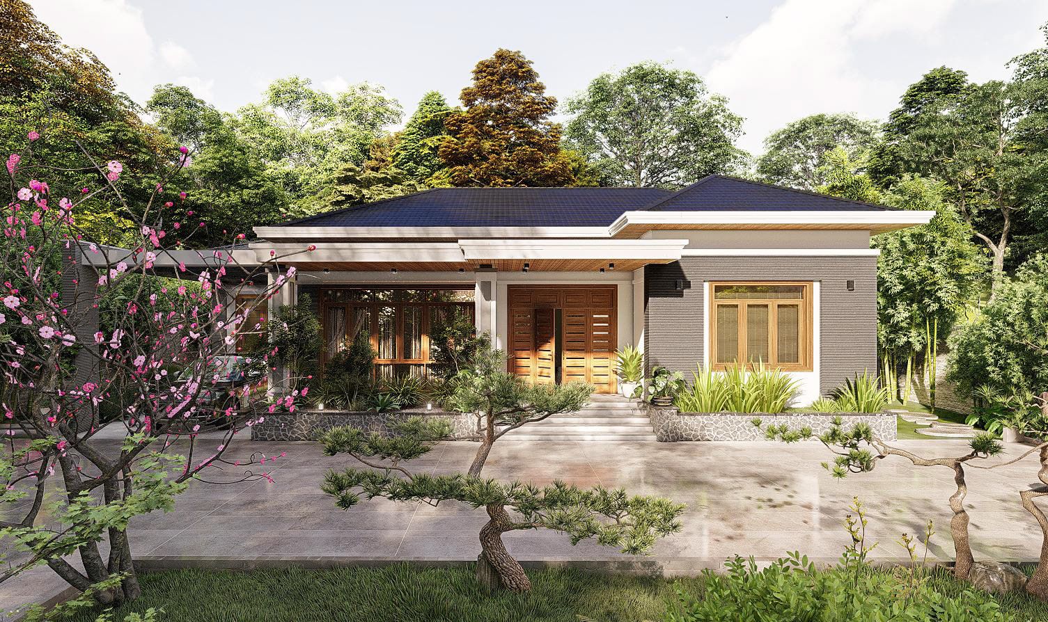 Tthiết kế nhà cấp 4