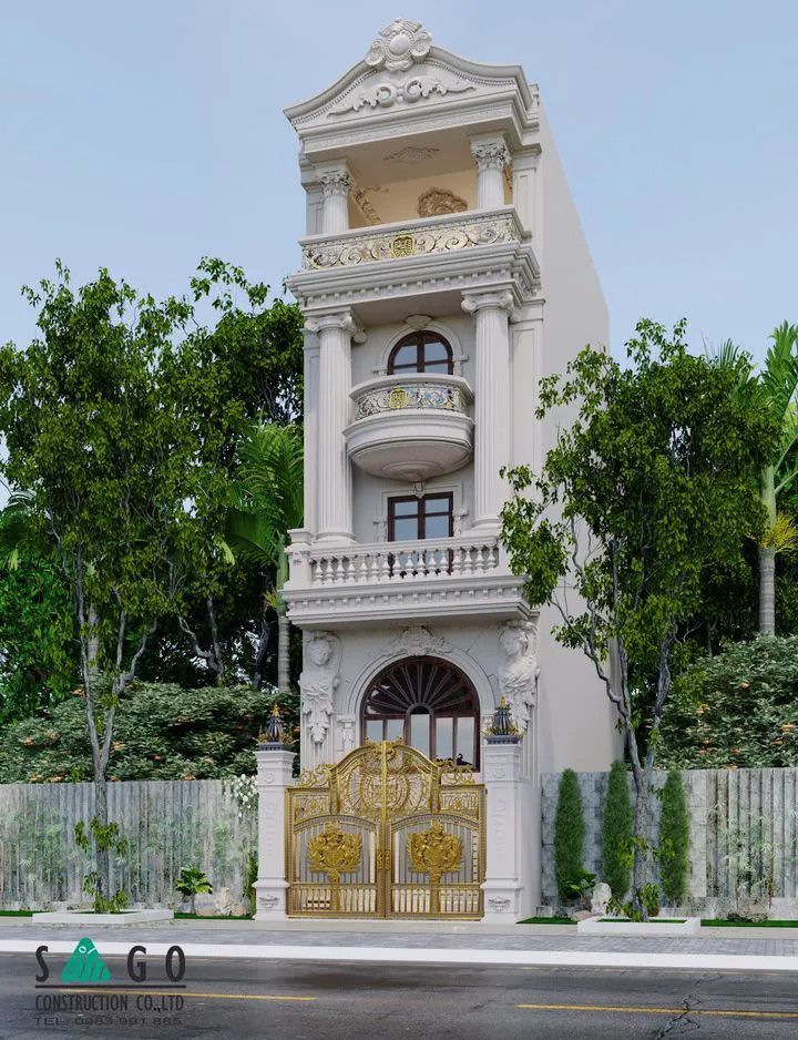Thiết kế kiến trúc nhà phốv